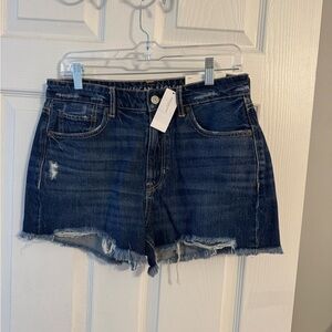 American Eagle Dark Blue Jean Shorts
